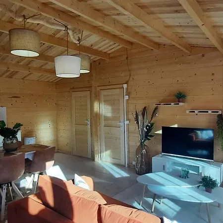 Chalet 1 chambre 2-4 personnes Villainville Extérieur photo